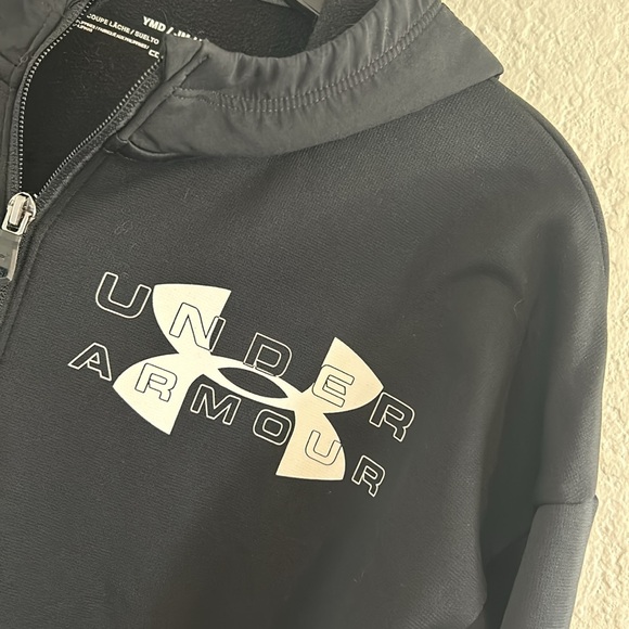 UA COLDGEAR jacket w/ hoodie - Picture 3 of 8